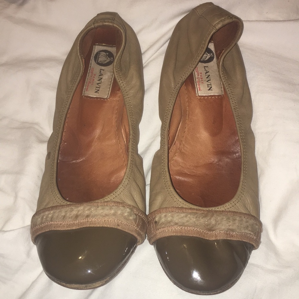 Lanvin Paris valeriana flats